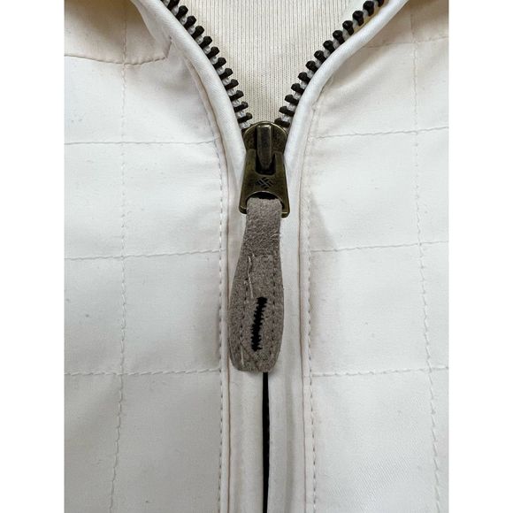 Columbia Tic Tac Shirt Jacket Snow White Size Petite L NWT Lightweight Layering - Picture 7 of 8